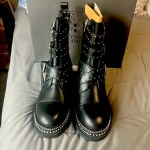 Vince Camuto black boots